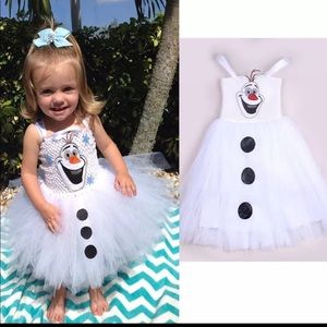 New Olaf dress 👗 costume dress up
